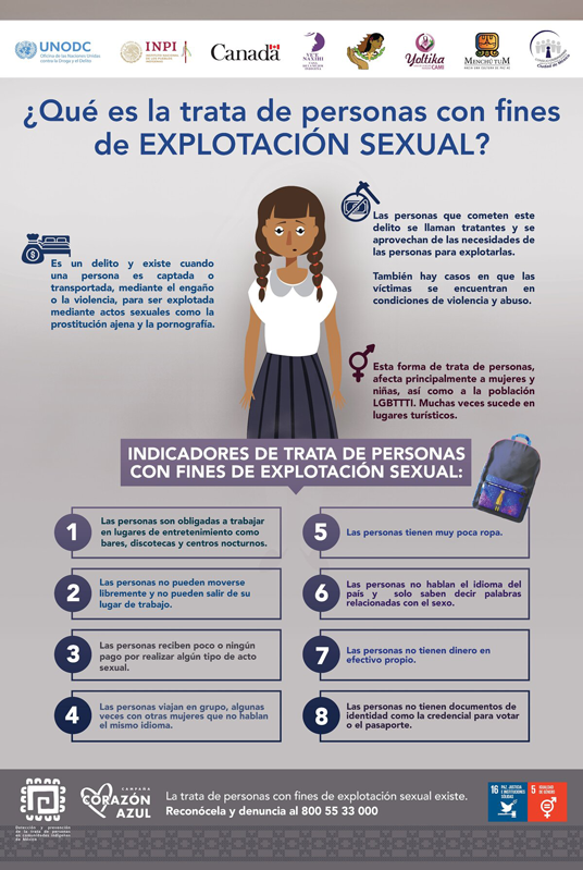 Infografia Poster UNODC SEXUAL